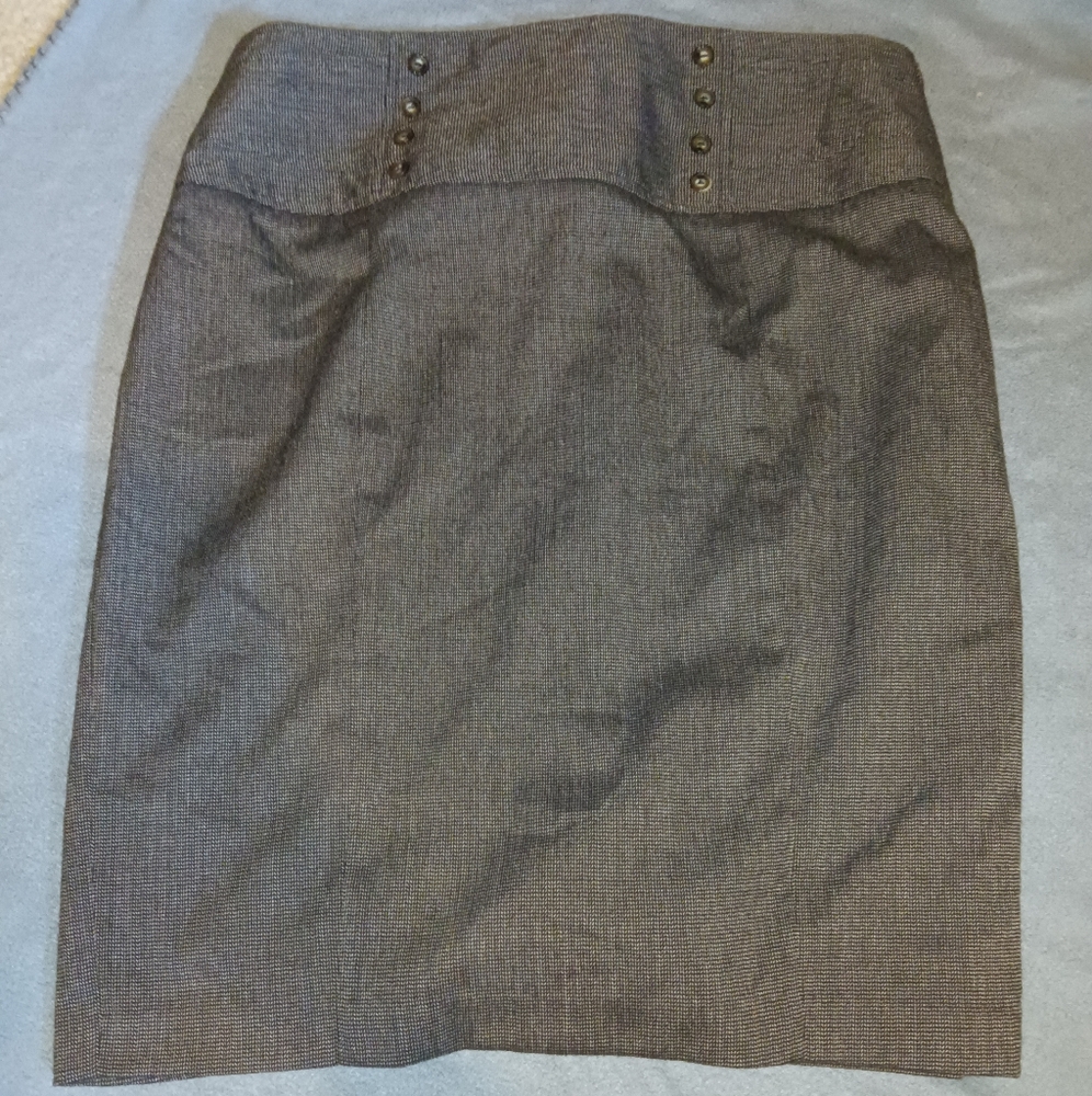 EUC B-Wear Zip up Pencil Skirt Jrs. 13